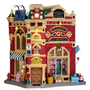  Lemax Village Collection the Incredible Toy Emporium, with 