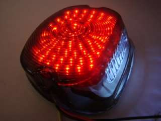 FL smoke tail light harley touring electra glide road king dyna fx 