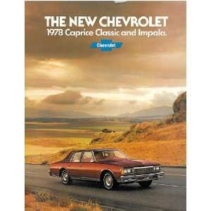   Chevy Caprice Classic and Impala Sales Brochure 