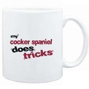    Mug White  MY Cocker Spaniel DOES TRICKS  Dogs