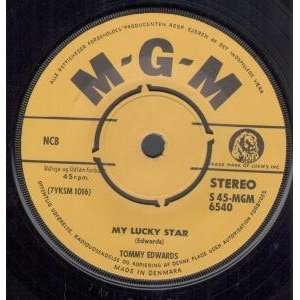  MY LUCKY STAR 7 INCH (7 VINYL 45) UK MGM TOMMY EDWARDS 