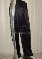 Baggy Silver HIP HOP Unisex PANTS ONLY Dance Costume AS  