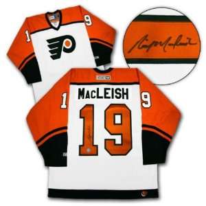 RICK MacLEISH Philadelphia Flyers SIGNED Hockey JERSEY   Autographed 