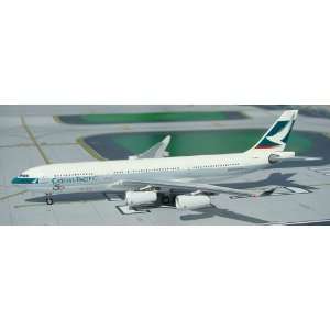  Aeroclassics Cathay Pacific A340 200 Model Airplane 