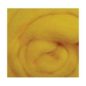 Wool Roving 12 .22 Ounce Yellow