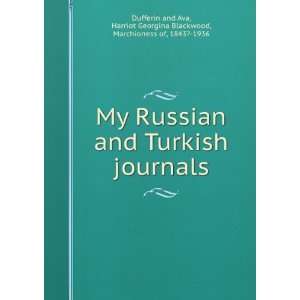   Turkish journals, Harriot Georgina Blackwood Dufferin and Ava Books