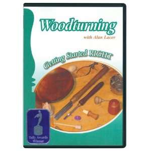  Woodturning with Alan Lacer Getting Started Right DVD 