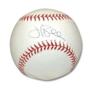  Hank Blalock Autographed Ball
