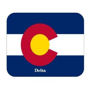  US State Flag   Delta, Colorado (CO) Mouse Pad Everything 