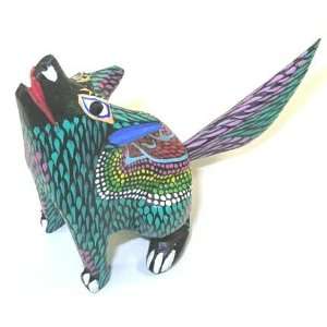  Coyote Oaxacan Wood Carving 3.75