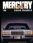 1990 Mercury Grand Marquis Sales Brochure  