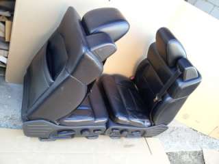 04 08 Ford F150 LARIAT FX4 EXT CAB SPORT BLACK Leather bucket Seats 