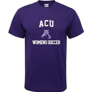   Wildcats Purple Youth Womens Soccer Arch T Shirt