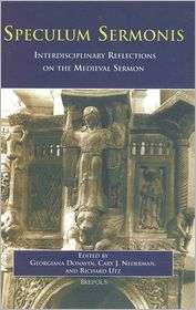 Speculum Sermonis Interdisciplinary Reflections on the Medieval 