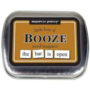  Magnetic Poetry Little Box Of Booze Words Arts, Crafts & Sewing