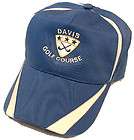 Davis Golf Course Mens Golf Hat Sea Blue Putty Fancy 2