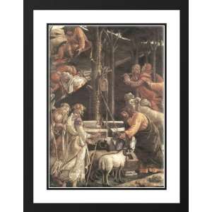  Botticelli, Sandro 28x38 Framed and Double Matted Scenes 