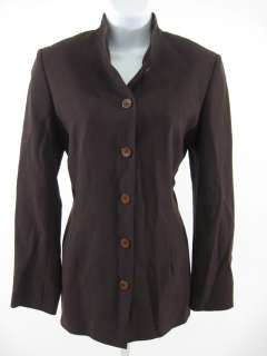 ANVERS Brown Wool Blazer Jacket Sz 1/S  