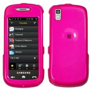 Samsung Instinct 2 S30/M810 Solid Hot Pink Snap on Protector Shield 