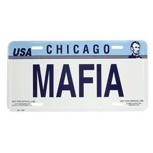 Mafia Chicago License Plate