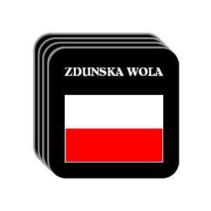  Poland   ZDUNSKA WOLA Set of 4 Mini Mousepad Coasters 