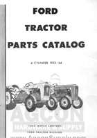 Ford Tractor Parts Manual 700 701 900 901 2110 4110 501  