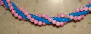 36 5mm Pink MOP Interchangeable Twister Twist a Beads  