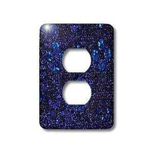   Glitter Lace Fabric Print   Light Switch Covers   2 plug outlet cover
