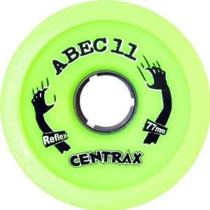  Abec11 Centrax 77mm 80a Lime Skate Wheels Sports 