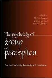 The Psychology of Group Perception, (1841690619), Vincent Yzerbyt 
