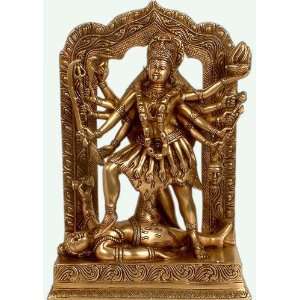 Goddess Mahakali   Brass Sculpture