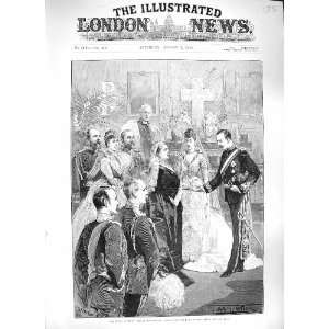   1889 ROYAL WEDDING QUEEN DUKE FIFE GLENMUICK BRAEMAR