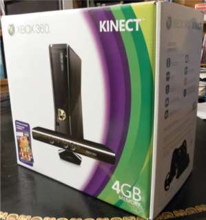 Microsoft Xbox 360 Slim (Latest Model)  4 GB Black Console (NTSC) w 