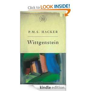The Great Philosophers Wittgenstein Wittgenstein Peter Hacker 