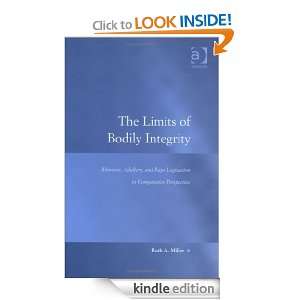 The Limits of Bodily Integrity (Law, Justice and Power) Ruth A 