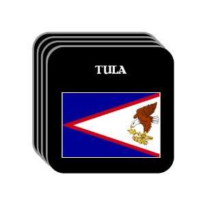 American Samoa   TULA Set of 4 Mini Mousepad Coasters
