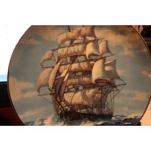  The Twilight Under Full Sailcollectible China Plate By 