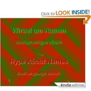 Wirbel um Namen   Hype about Names (Kurzgeschichte   zweisprachige 