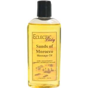  Sands Of Morocco Massage Oil, 4 oz Beauty