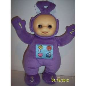  TALKING Tinky Winky Purple Counting Teletubbie 13 Inches 