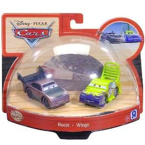  /Pixar CARS Movie Exclusive (BOOST & WINGO) Wood Collection 2 Pack