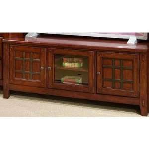  Broyhill 4985 081 Vantana 48 TV Stand in Red Brown