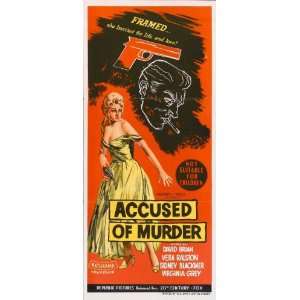  Accused of Murder Movie Poster (13 x 30 Inches   34cm x 