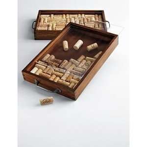  personalizable wine tray cork kit