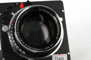 Schneider Symmar 210mm/370mm F/5.6 Convertible Lens  