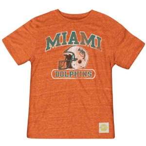  Miami Dolphins Retro Sport Show Boat Tri Blend T Shirt 