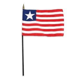  Liberia flag 4 x 6 inch