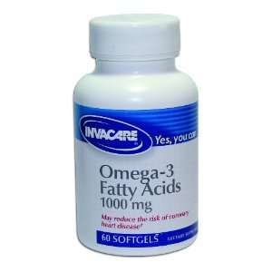  Invacare® Omega3 Fatty Acids (180/120) Softgel Health 