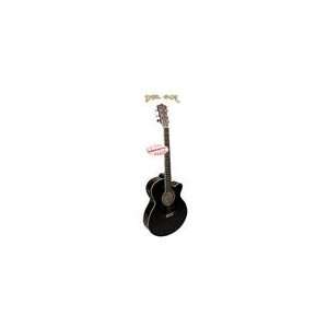  Del Sol Acoustic Electric Wine Red Guitar with Onboard Tuner 