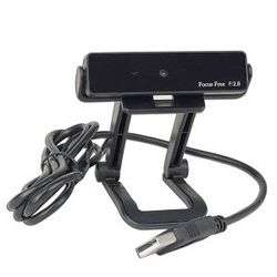 2MP USB 2.0 Webcam w/Laptop LCD Clip On (Black)  